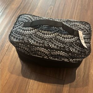Victoria's Secret Black and White Travel Bag